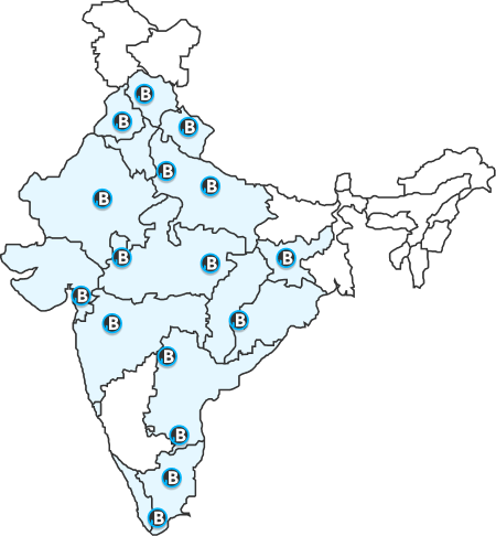 Office Locations Map