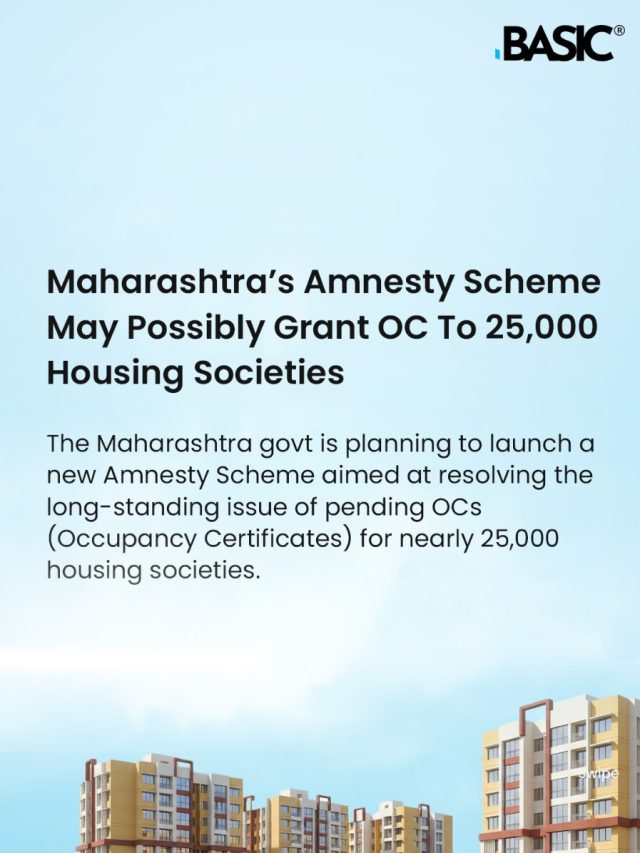 25,000 Housing Societies in Maharashtra May Finally Get OCs Under Amnesty Scheme