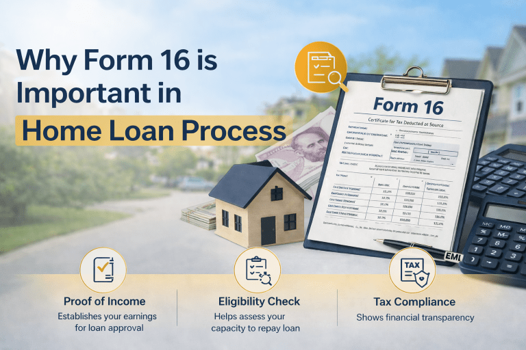 Why Form 16 is Important in Home Loan Process