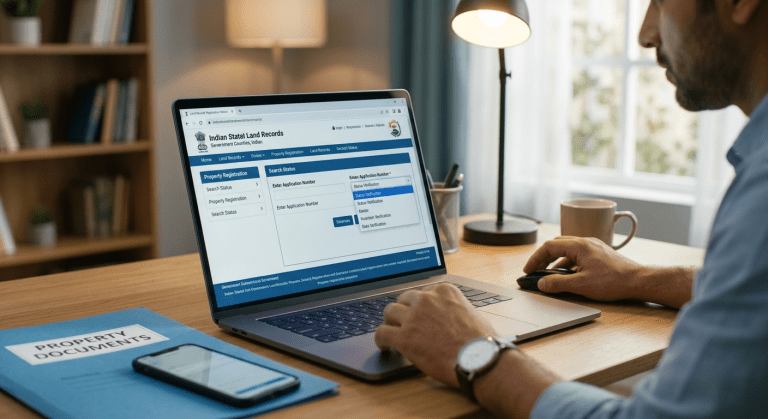 What Are The Steps To Check My Property’s Registration Status Online?