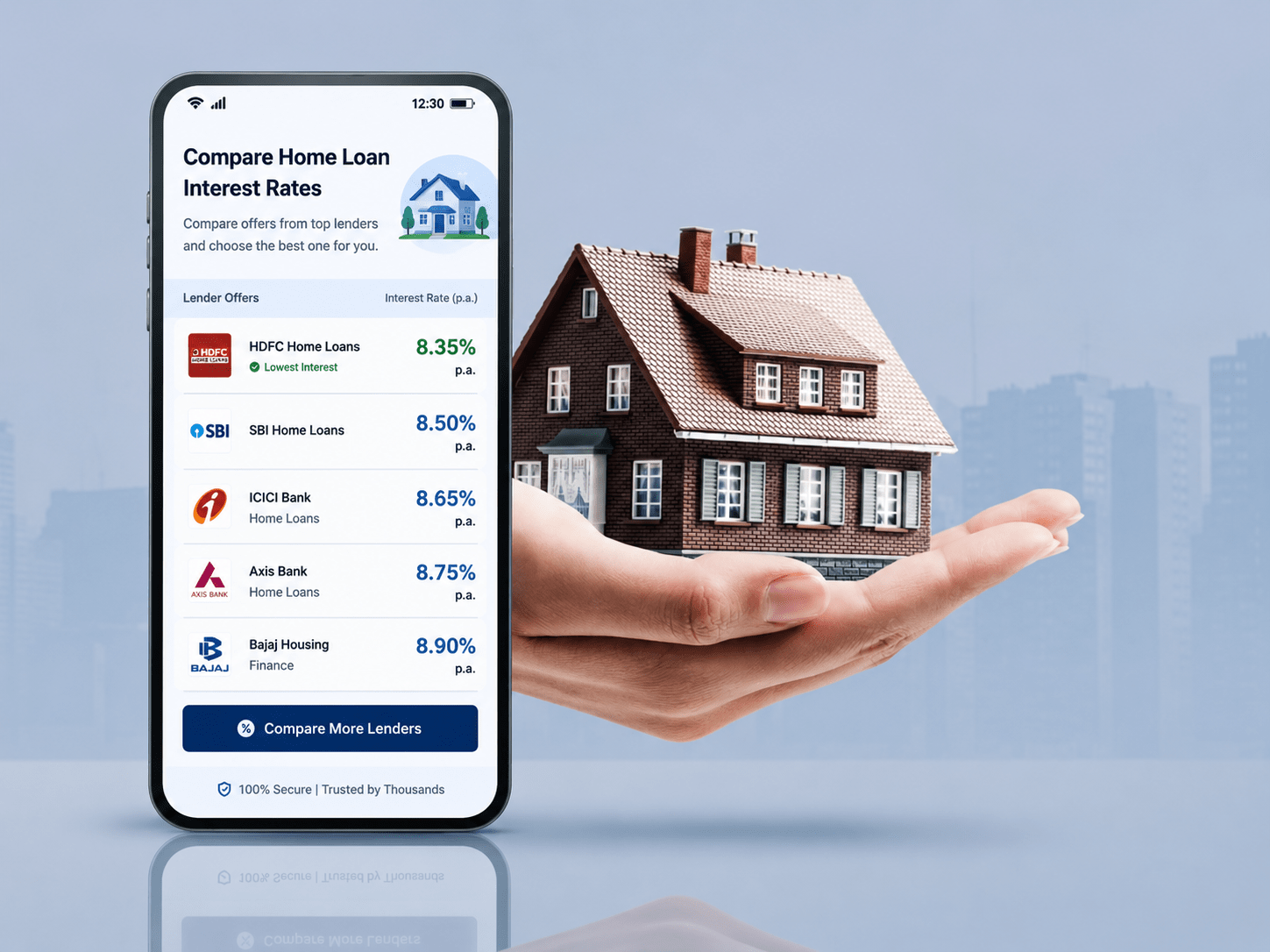 Which Fintech Platform In India Offers The Lowest Home Loan Interest Rates By Comparing Multiple Lenders?