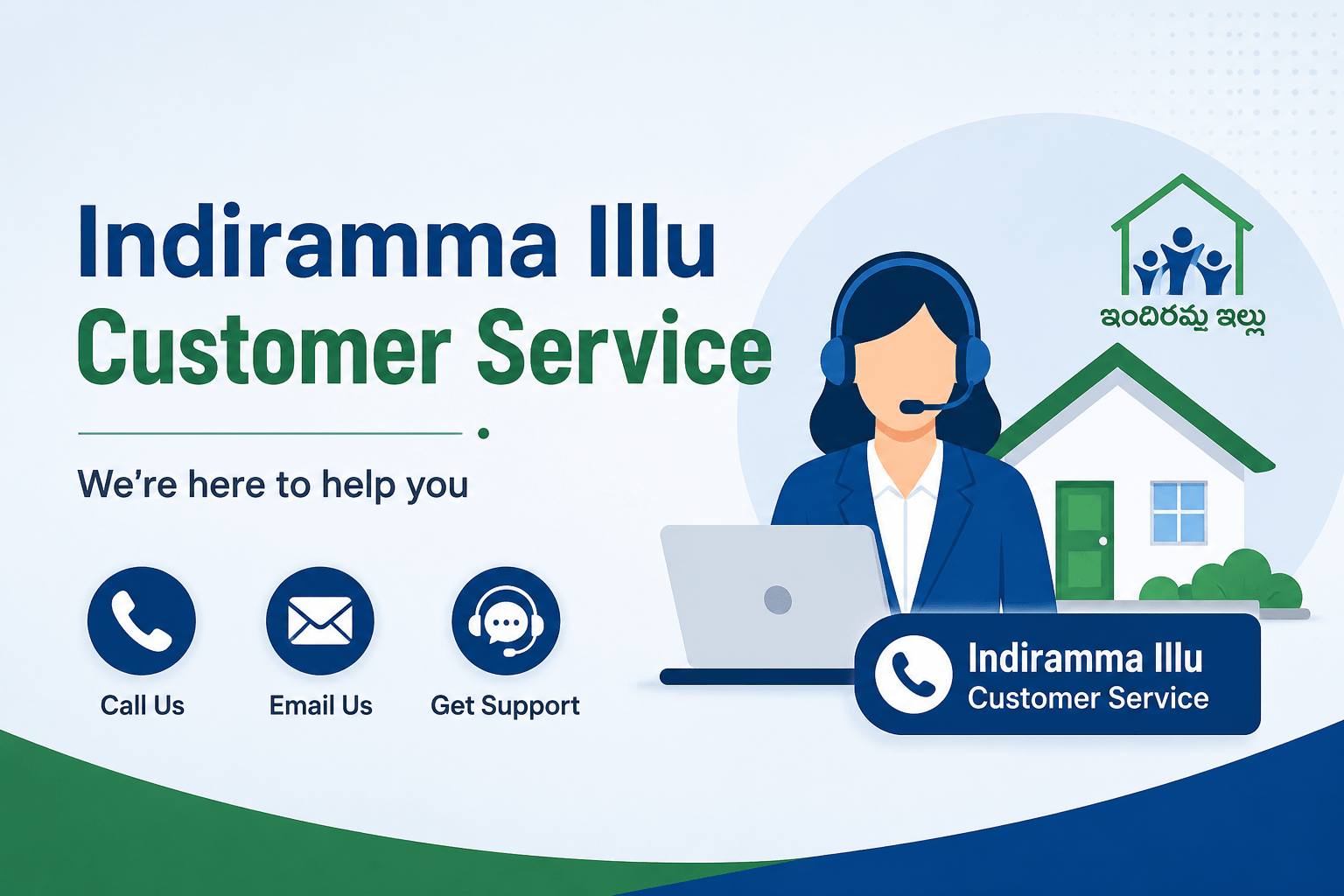Can You Provide Contact Information For The Indiramma Illu Customer Service?