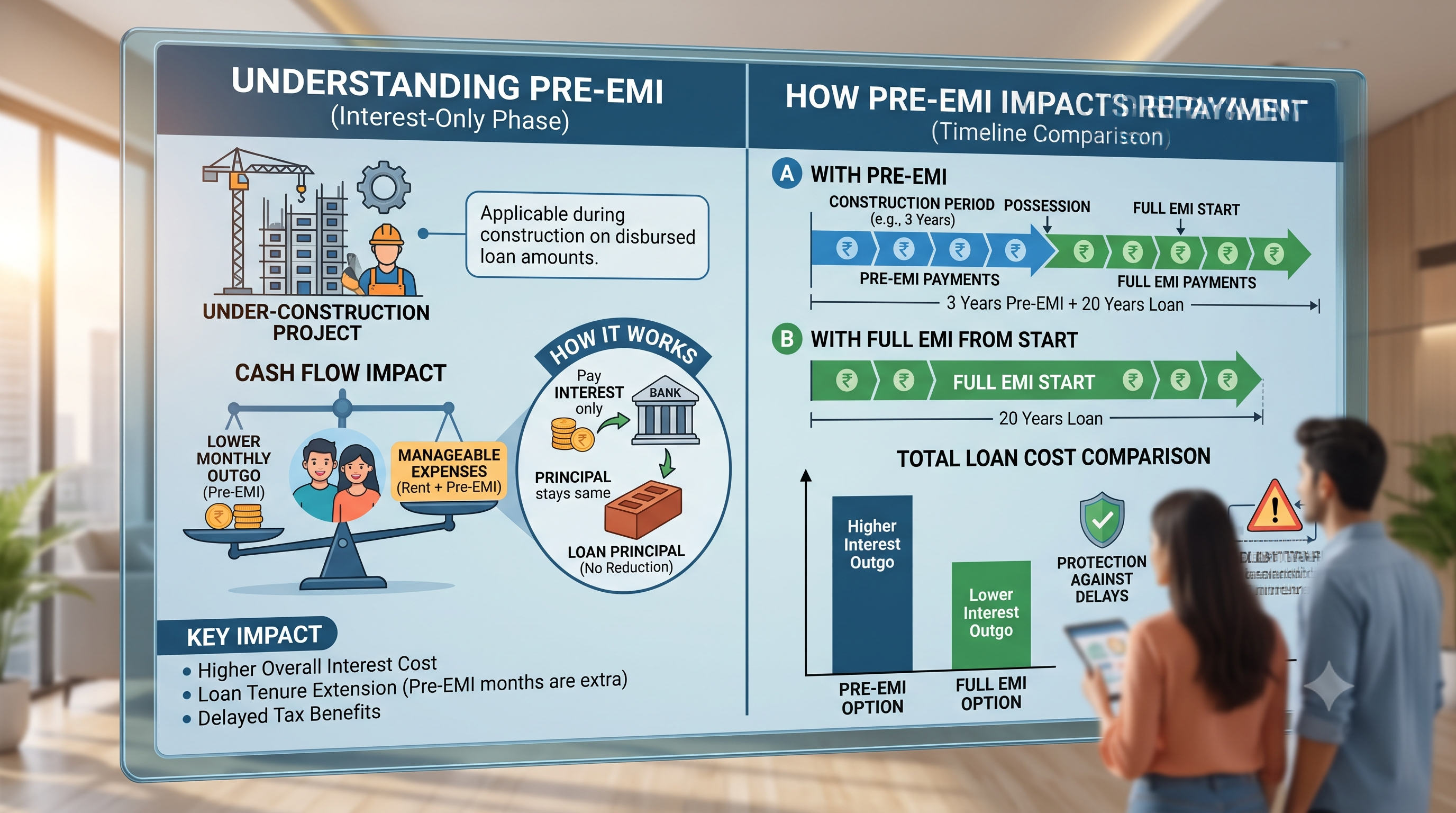What is Pre-EMI and How Does it Impact Your Home Loan Repayment?